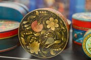 Ein Werk von Mimi Hauri, das an der Ausstellung gezeigt wurde. (Bild: Daniela Ebinger)