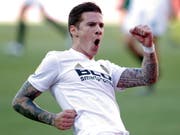 Santi Mina gehörte zu den Torschützen von Valencia (Bild: KEYSTONE/EPA EFE/KAI FÖRSTERLING)