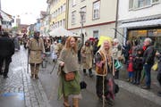 Der pittoreske Umzug war ein Zuschauermagnet. (Bild: Maya Seiler)