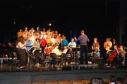 Die aktuellen Kollegi-Formationen auf der Bühne. (Bild: Claudia Naujoks, Altdorf, 11. Mai 2019)