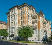 Der Hauptsitz der St.Gallisch Appenzellischen Kraftwerke AG (SAK) an der Vadianstrasse 50. (Bild: PD)