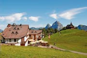 Ein Traditionshaus: Das Hotel und Restaurant «Alpstubli» ist das erste und somit älteste Gasthaus auf dem Stoos. Bild: PD
