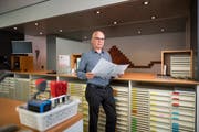 Rudolf Baumgartner wird als Leiter des Steueramters Reiden nach 40 Jahren im Dienst pensioniert.