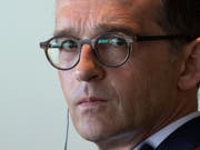 Der deutsche Aussenminister Heiko Maas hat am Montag in Brüssel nach einem Treffen mit seinem US-Kollegen Mike Pompeo seine Sorge über eine mögliche militärische Eskalation zwischen den USA und dem Iran ausgedrückt (Archiv). (Bild: KEYSTONE/EPA EFE/JOÉDSON ALVES)