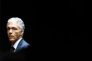 Michael Lauber trifft am Montag, 13. Mai 2019 zur Anhörung der vereinigten Geschäftsprüfungskommission GPK des National- und Ständerats im Bundeshaus in Bern ein. (Bild: KEYSTONE/Anthony Anex)