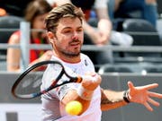 Stan Wawrinka scheitert in Rom früh (Bild: KEYSTONE/EPA ANSA/ETTORE FERRARI)