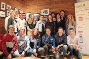 Die Athletinnen und Athleten des OSV schauten auf die guten Resultate zurück. (Bild: PD)