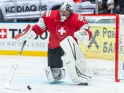 2 Spiele, 2 Shutouts, perfekte Statistik: Goalie Reto Berra (Bild: KEYSTONE/MELANIE DUCHENE)