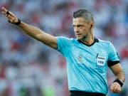 Der Slowene Damir Skomina leitet den englischen Champions-League-Final zwischen Liverpool und Tottenham (Bild: KEYSTONE/AP/HASSAN AMMAR)