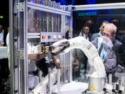 Die Schweizer Maschinen-, Elektro- und Metallindustrie hat im ersten Quartal einen Dämpfer hinnehmen müssen. (Bild: KEYSTONE/ENNIO LEANZA)