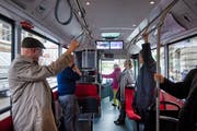 Die Forderungen an der Hauptversammlung des Quartiervereins waren bezüglich Busanbindung klar: Aus dem Quartier müsse jetzt «massiver Druck» kommen. (Bild: Benjamin Manser - 6. Dezember 2018)