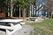 Auf diesem Bild ist der Grillplatz im Steigbüchel sauber. Nicht immer ist dies der Fall. (Bild: pd)
