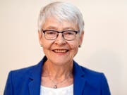 Klara Obermüller erhielt den Zürcher Journalistenpreis 2019. Sie wurde für ihr Gesamtwerk geehrt. (Bild: KEYSTONE/WALTER BIERI)