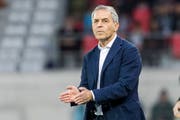 FCB-Trainer Marcel Koller erwartet einen «aggressiven» FCL. (Bild: Pascal Müller/Freshfocus (Sion, 19. April 2019))
