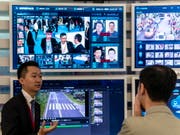 Beispiel einer Gesichtserkennungssoftware eines chinesischen IT-Unternehmens. Für die Stadt San Francisco überwiegen die Nachteile bei weitem. (Bild: KEYSTONE/EPA/ALEKSANDAR PLAVEVSKI)