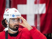 Routinier Andres Ambühl zeichnete sich gegen Norwegen als Doppel-Torschütze aus (Bild: KEYSTONE/MELANIE DUCHENE)