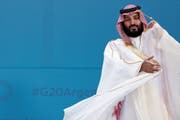 Mohammed bin Salman sagte schon 2018, Saudi-Arabien könnte sich Nuklearwaffen beschaffen. (Bild: R. Mazalan/AP; Buenos Aires, 30. November 2018)