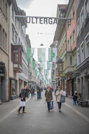 Die Altstadtgassen sollen verstärkt ein Ort der Begegnung werden. (Bild: Benjamin Manser (19. April 2019))