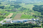 Bussnang: Der grösste Steuerzahler ist aus der Luft erkennbar. (Bild: Mario Testa)