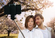 Beliebt: Selfies mit Bianca, einer Puppe, die Werbung für den Kanton Thurgau macht. (Bild: PD)
