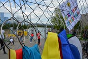 Mittwochnachmittag auf dem Spielplatz Haselweg. (Bild: Mathias Frei)