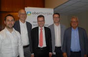 Die neuen Vorstandsmitglieder von Region Oberthurgau. (Bild: Kurt Peter)