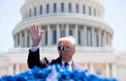 US-Präsident Donald Trump empfängt Bundespräsident Ueli Maurer im Weissen Haus. (Bild: Keystone)