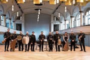 Das Gurdjieff-Ensemble aus Armenien vor seinem Auftritt in der Tonhalle. (Bild: Adriana Ortiz Cardozo)