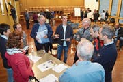Am Diskussionsforum zu den Themen Verkehr und Mobilität wurden innovative Ansätze diskutiert. (Bild: PD)