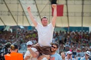 Andi Imhof gewann am letzten «Innerschweizerischen» in Uri, das 2015 in Seedorf stattfand. (Bild: Urs Flüeler/Keystone)