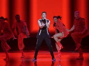 Schon die Vorzeichen standen gut für Luca Hänni - nun hat der Schweizer Teilnehmer den Einzug in den Final des 64. Eurovision Song Contest geschafft. (Bild: Keystone/EPA/ABIR SULTAN)