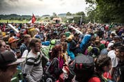 Bleibt dieses Jahr geschlossen: Der Westeingang in Abtwil mit dem Wartebereich. (Bild: Sabrina Stübi, 28. Juni 2018)