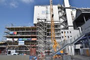 In der KVA Buchs schreiten die Bauarbeiten für die Erneuerung der Kommandoräume planmässig voran.