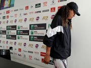Naomi Osaka erklärte für ihren Viertelfinal in Rom forfait (Bild: KEYSTONE/AP/GREGORIO BORGIA)