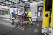 Die Rettung ist im Schnitt in acht Minuten vor Ort. (Bild: Ralph Ribi)