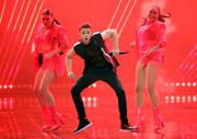 Schafft es Luca Hänni im Final in die Top10? (Bild: KEY)