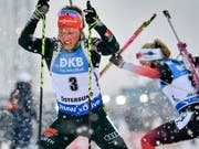 Laura Dahlmeier beendet ihre Biathlon-Karriere bereits mit 25 (Bild: KEYSTONE/EPA TT NEWS AGENCY/ANDERS WIKLUND)