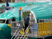 Boeing schliesst Software-Update für 737 Max ab. (Bild: KEYSTONE/AP/TED S. WARREN)
