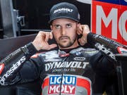 Tom Lüthi kann mit dem ersten Trainingstag nicht zufrieden sind (Bild: KEYSTONE/MARCEL BIERI)