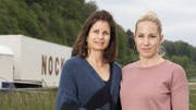 Franziska (links) und Alexandra Nock: «Der Zirkus war unser Leben. Er wird uns sehr fehlen, vor allem das Leben auf Achse.» (Bild: Alex Spichale / CH Media)