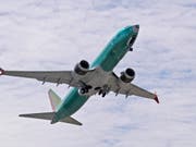 Ein Boeing-Flugzeug des Typs 737 MAX 8. (Bild: KEYSTONE/AP/TED S. WARREN)