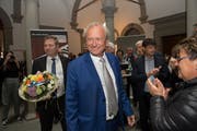 Paul Winiker und Marcel Schwerzmann. (Bild: Fotografin/Eveline Beerkircher)