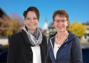 Neu im Kernser Einwohnergemeinderat: Diana Zumstein-Odermatt (links) und Marlies Durrer-Ettlin. (Bild: PD)
