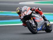 Tom Lüthi kämpfte in Le Mans mit Problemen (Bild: KEYSTONE/EPA/EDDY LEMAISTRE)