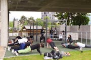 Dank der Lage unter der Brücke ist Bewegung bei jeder Witterung im Trockenen möglich. (Bild: Christian Imhof)