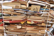 Bei Gewerbe und Industrie fallen oft riesige Mengen an Karton an. In Gossau werden diese künftig regelmässig abgeholt. (Bild: Gush Dan/Getty)