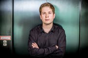Provoziert nicht zum ersten Mal: Kevin Kühnert (29). (Bild: Michael Kappeler/Keystone)