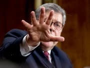 Will nicht im US-Repräsentantenhaus aussagen: der umstrittene Justizminister William Barr. (Bild: KEYSTONE/AP/ANDREW HARNIK)