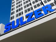 Der Sulzer-Konzern ist auf Einkaufstour in den USA gegangen: Bild des Sulzer-Logos (Archiv). (Bild: KEYSTONE/STEFFEN SCHMIDT)