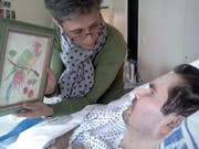 Seit einem Unfall vor elf Jahren laut einem Gutachten nicht mehr bei Bewusstsein: der französische Koma-Patient Vincent Lambert. (Bild: KEYSTONE/EPA/PHOTOPQR/L'UNION DE REIMS)